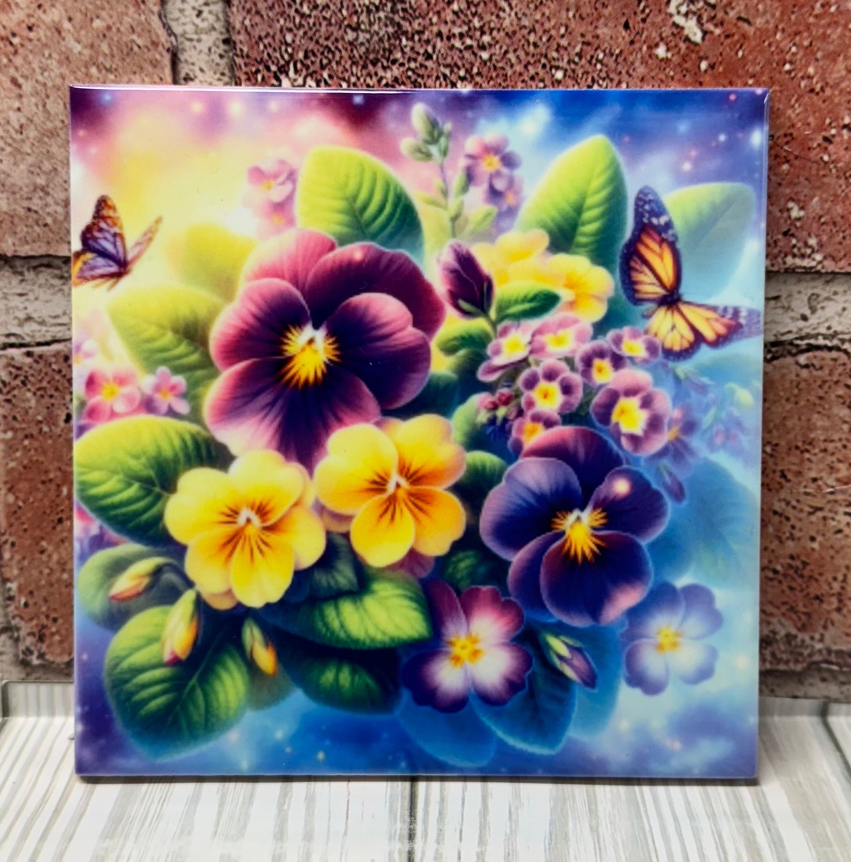Premium 4.25" Custom Ceramic Coaster – Protect Your Home in Style