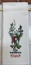 Wine Gift Bag Tis the season to be drinkin Snowman