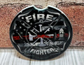 Car Coaster Fire Fighter flag