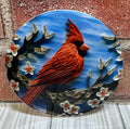 Round Coaster Cardinal