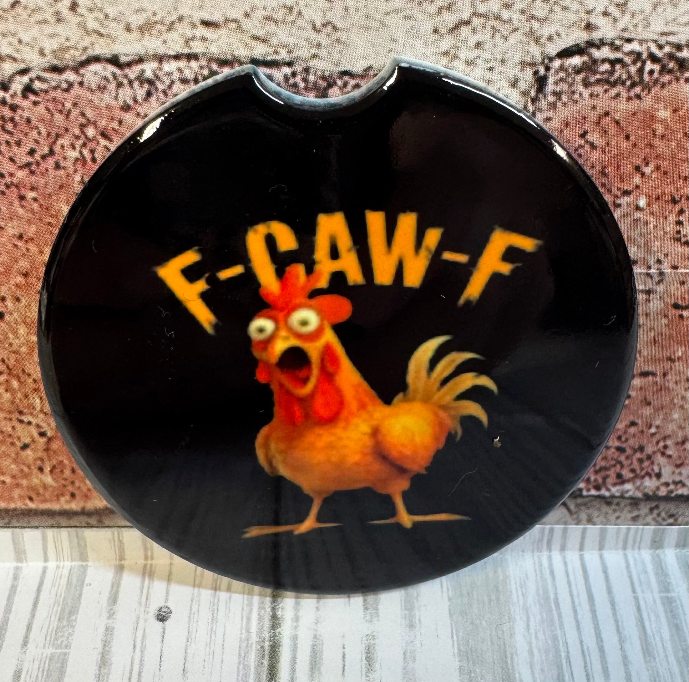 Car Coaster Chicken F-CAW-F