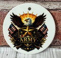 Ceramic Christmas Ornament Army