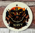 Ceramic Christmas Ornament Navy