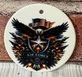 Ceramic Christmas Ornament Air Force
