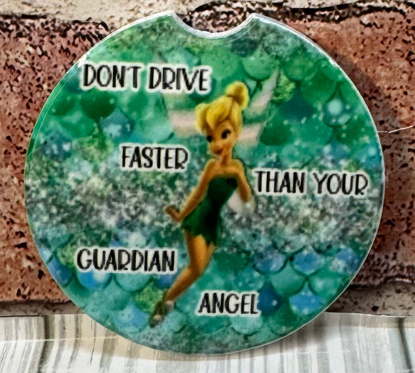 Car Coaster TinkerBell Guardian Angel