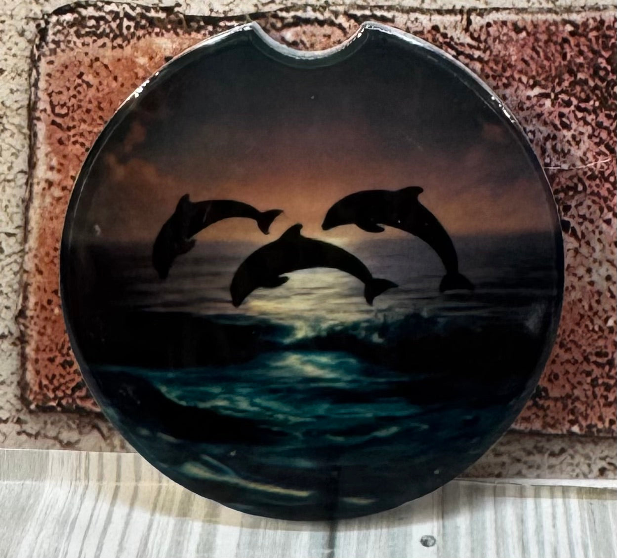Car Coaster Dolphins jumping