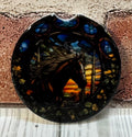 Car coaster Stained Glass Horse