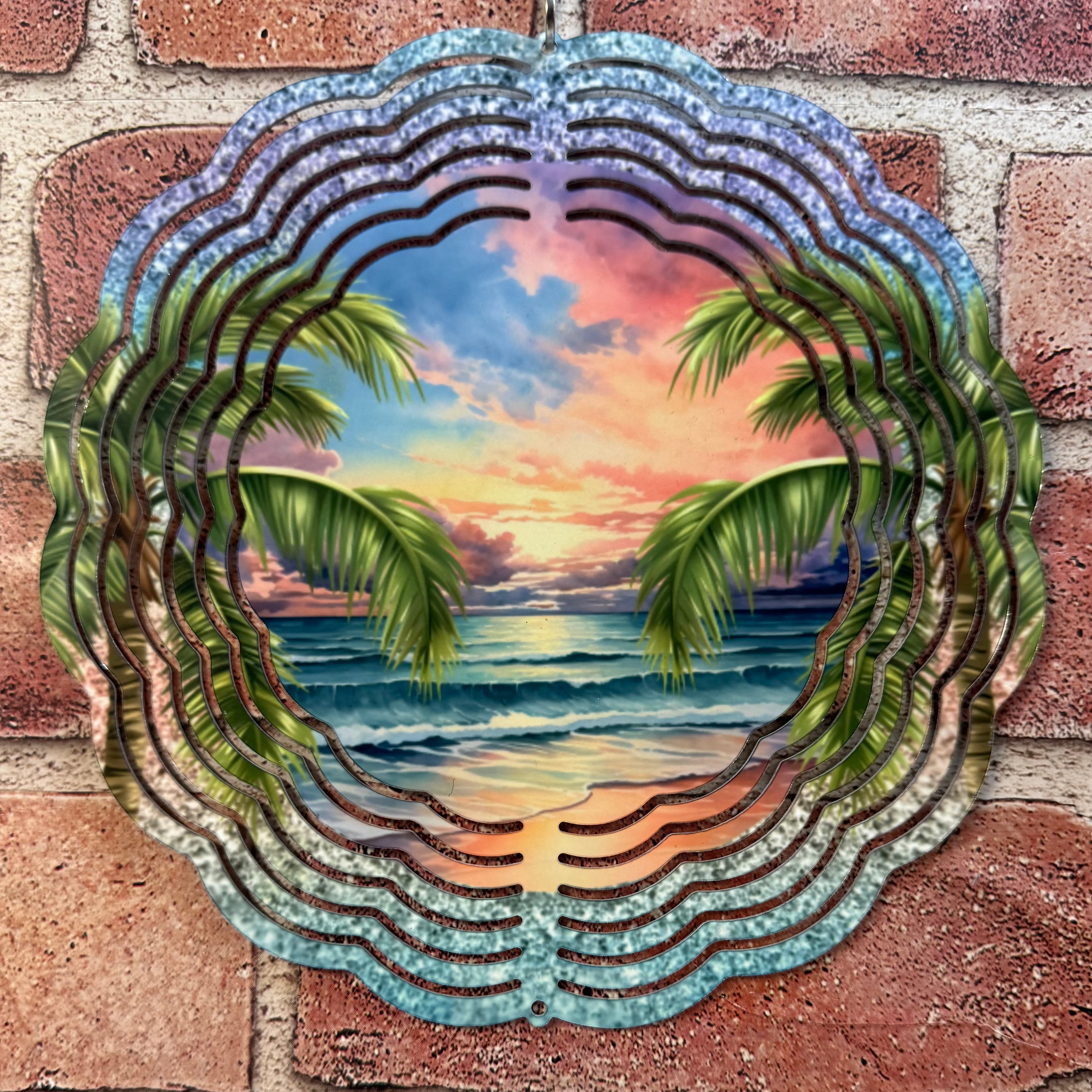 Wind Spinner Tropical Beach