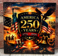 Square Ceramic Coaster USA 250th Anniversary