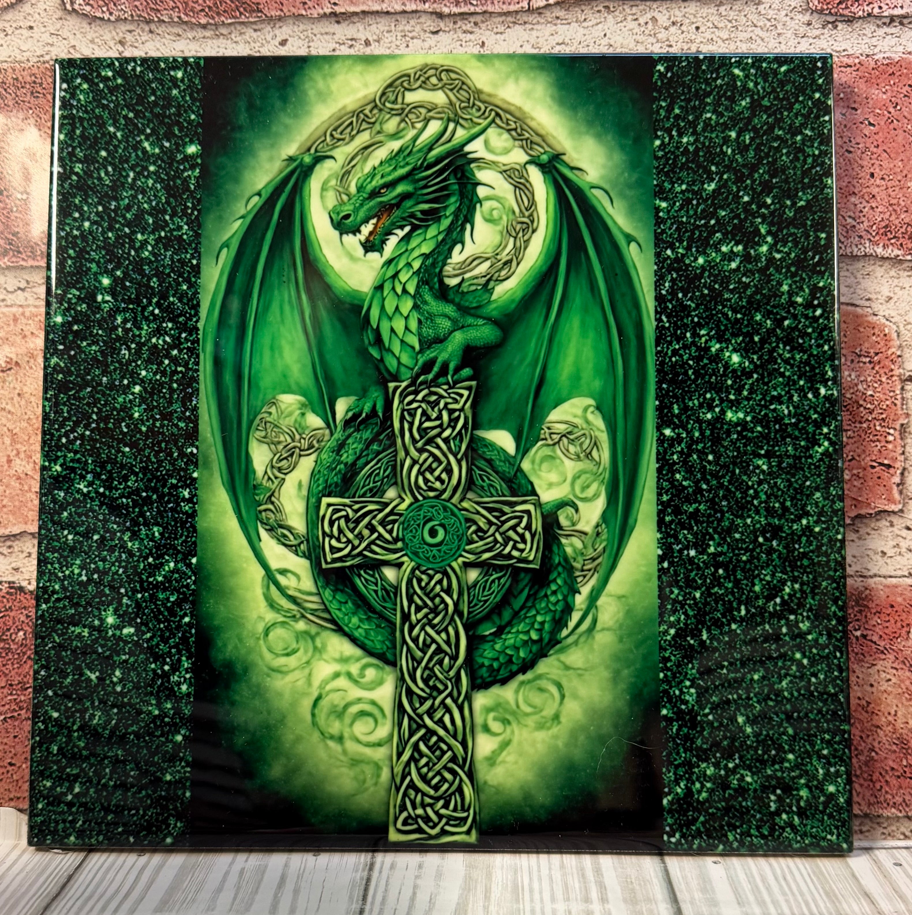 8 X 8 Celtic Dragon