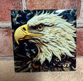 Square Ceramic Coaster Eagle