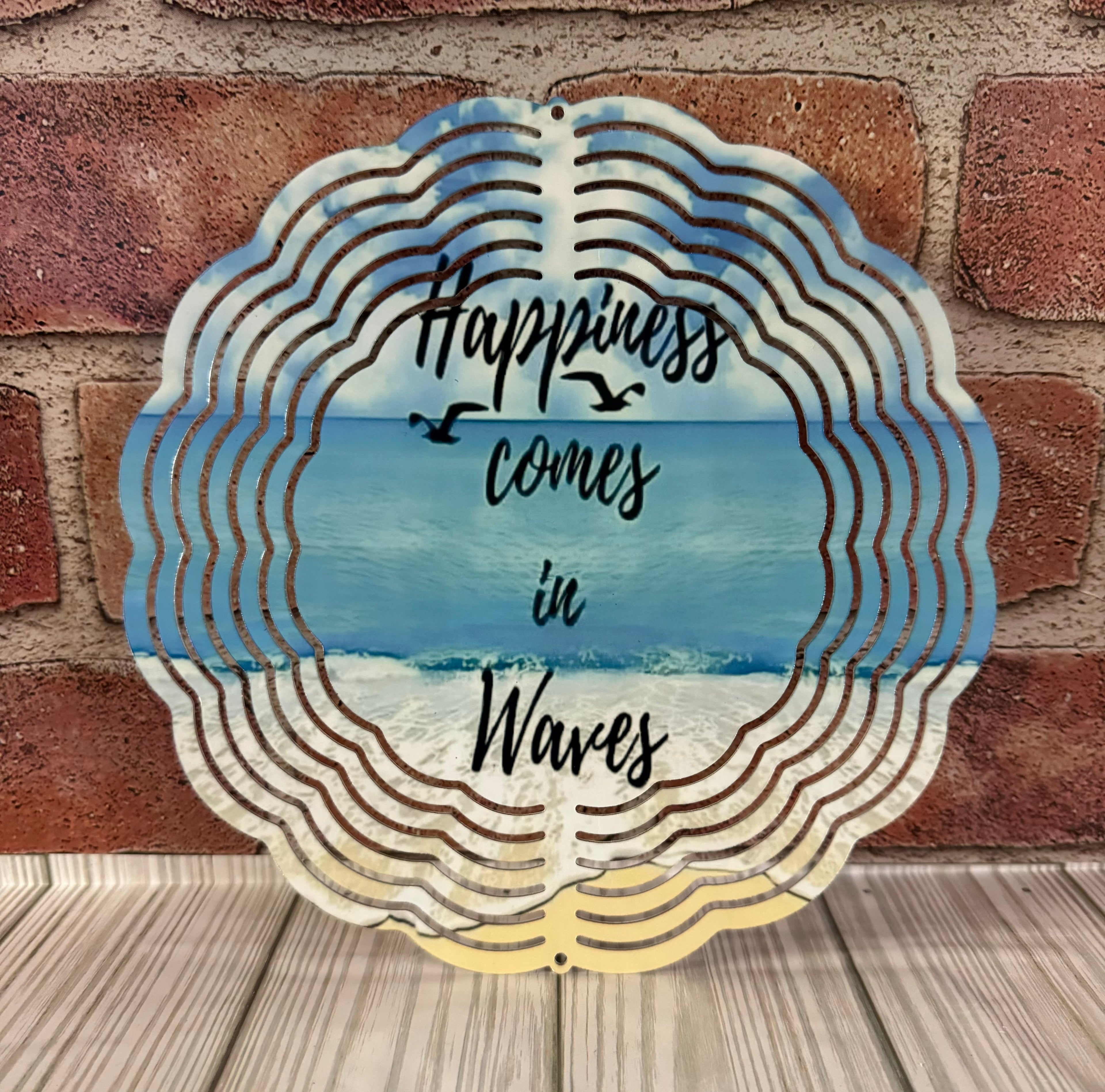 Wind Spinner Happiness comes in waves
