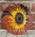 Wind Spinner Sunflower Yellow and red