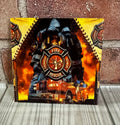 Square Ceramic Coaster Fire and Rescue