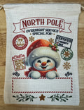 Santa Sack Snowman
