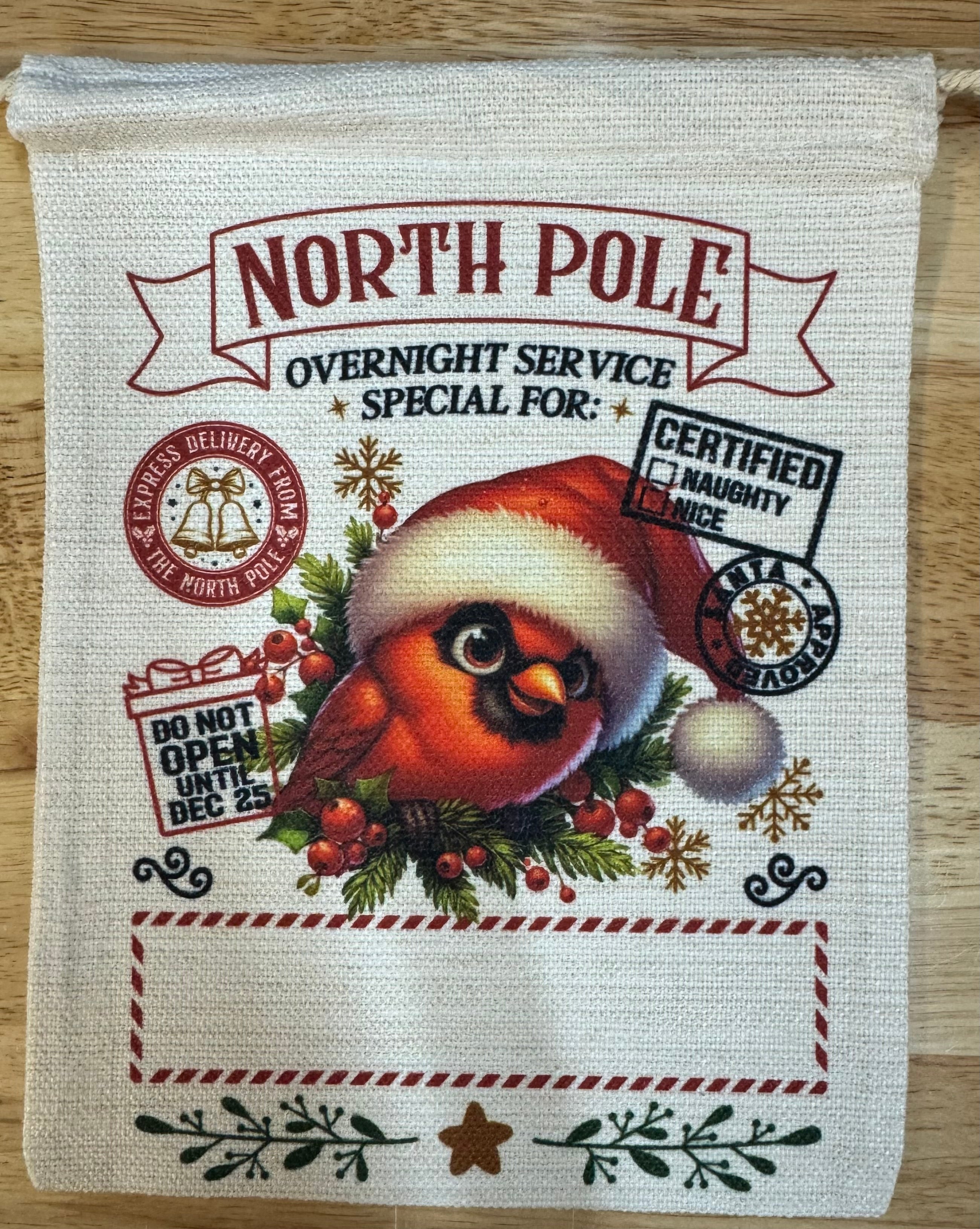 Santa Sack Cardinal 2