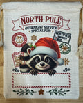 Santa Sack Raccoon 2