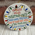 Ceramic Christmas Ornament Coworkers are like Christmas Lights