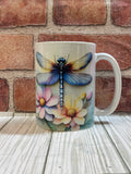 15 oz Mug- Dragonfly