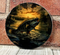 Round Coaster Bass fish